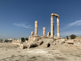 Temple of Hercules in the Amman Citadel
