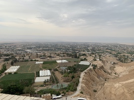 View of Jericho from the Mount of Temptation